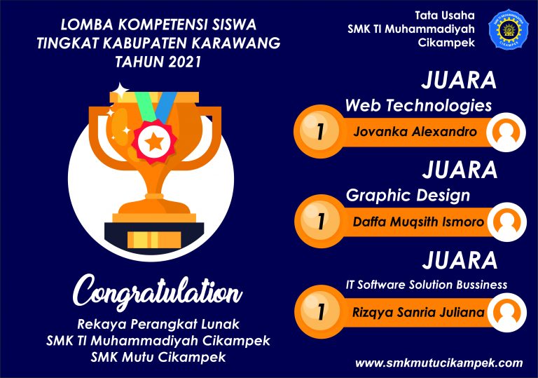smk mutu cikampek juara lks