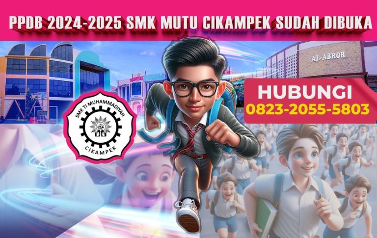 Penerimaan Peserta Didik Baru SMK MUTU Cikampek 2024/2025 sudah dibuka!