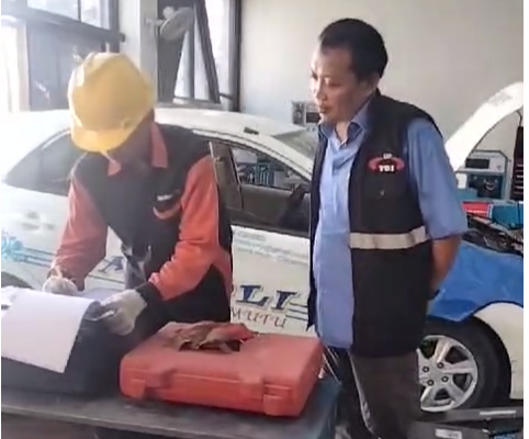 Pelaksanaan uji kompetensi LSP P3 oleh GTOI