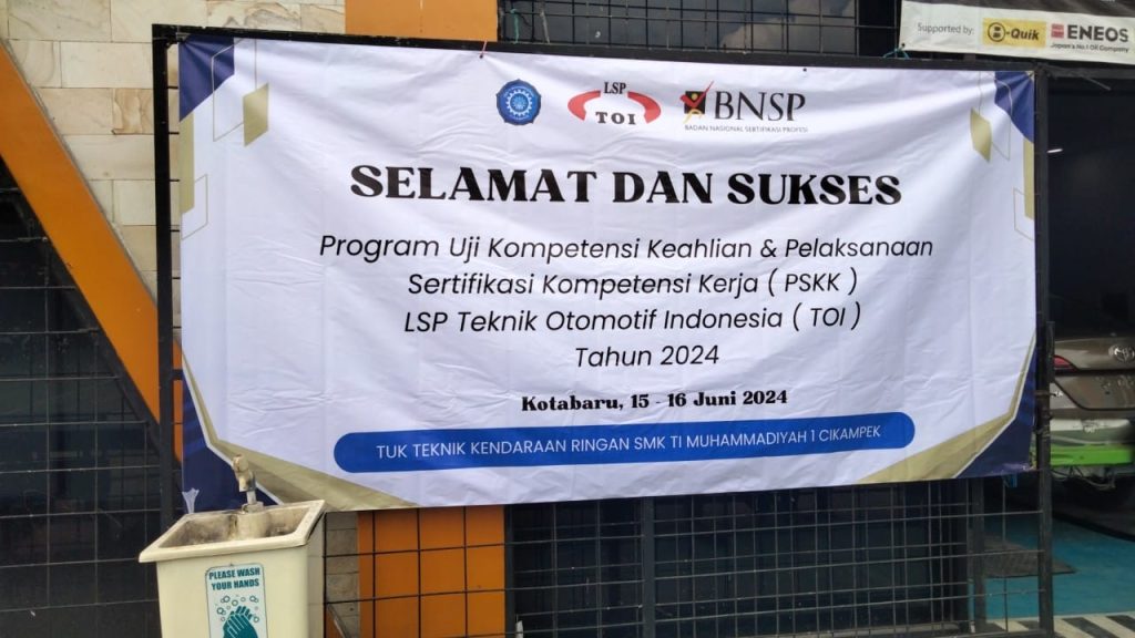 Pelaksanaan uji kompetensi LSP P3 oleh GTOI