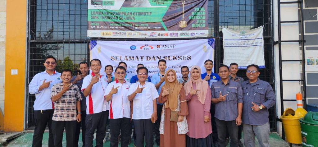 Pelaksanaan uji kompetensi LSP P3 oleh GTOI