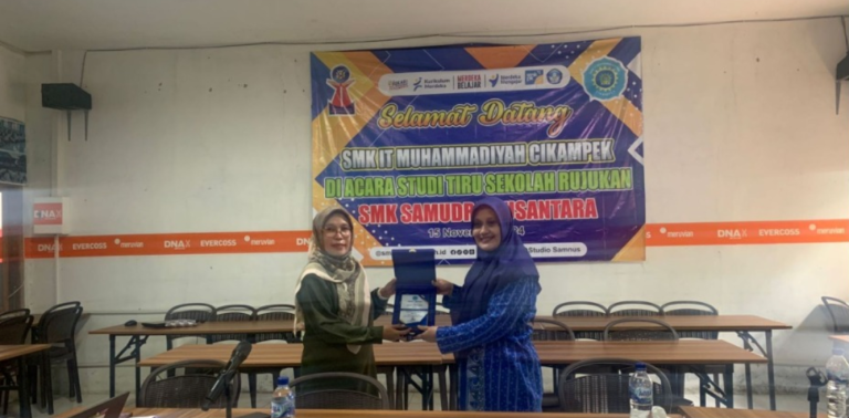 SMK TI Muhammadiyah Cikampek (Smk Mutu Cikampek) Lakukan Studi Tiru Ke Smk Samudera Nusantara Untuk Peningkatan Workshop Teknik Pemesinan