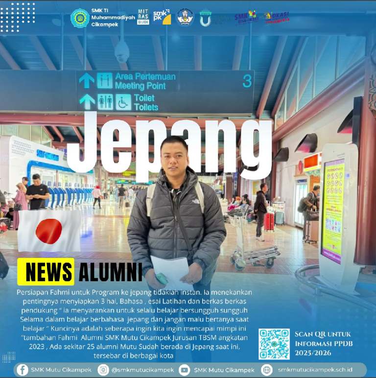 Persiapan Matang Fahmi Menuju Program ke Jepang: Inspirasi bagi Siswa SMK