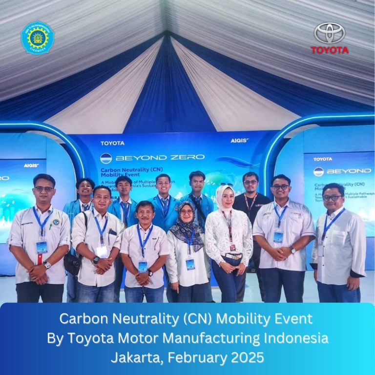 SMK MUTU Hadiri Seminar Carbon Neutrality (CN) Mobility Event Bersama Toyota