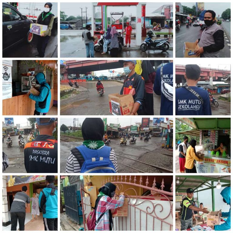 bakti sosial penggalangan dana untuk korban banjir di Kalimantan Selatan dan gempa di Mamuju Sulawesi barat