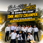 Bukti Kualitas Lulusan! 16 Siswa SMK MUTU Cikampek Berhasil Lolos Kerja di PT Toyota